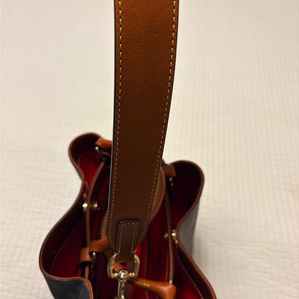 Dooney & Bourke Gray and Brown Shoulder Bag - Picture 8 of 8